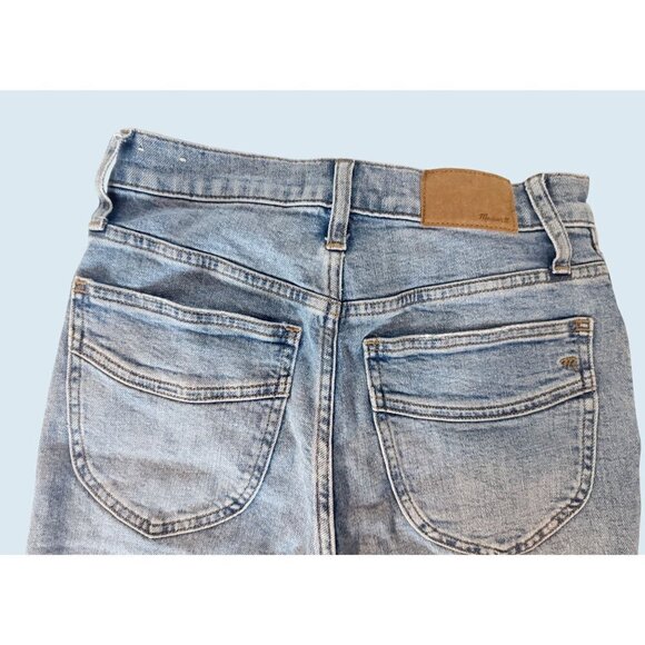 MADEWELL 11" High Rise Flare Retro Jeans Size 24 - Picture 5 of 8
